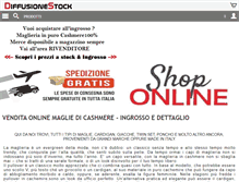 Tablet Screenshot of diffusionestock.com